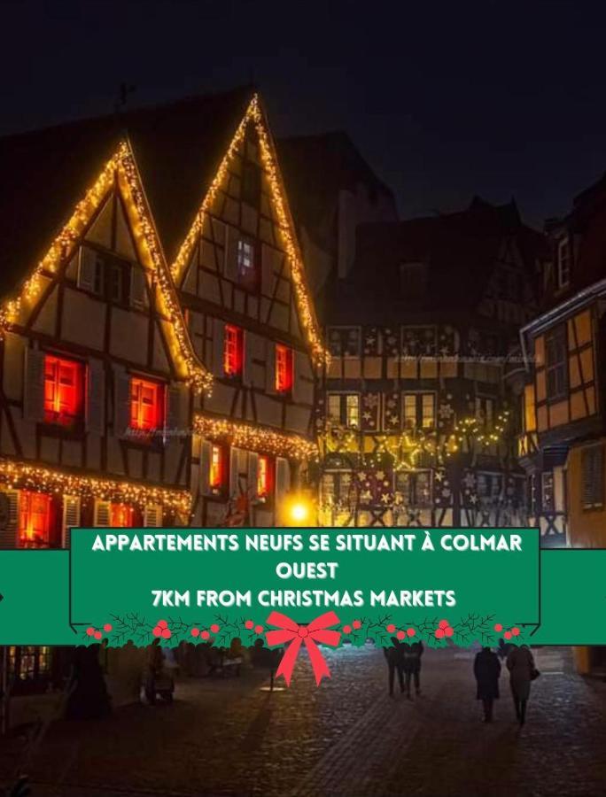 Coeur D'Alsace Colmar Vignobles Ouest Avec Terrasses Villa Винценайм Екстериор снимка